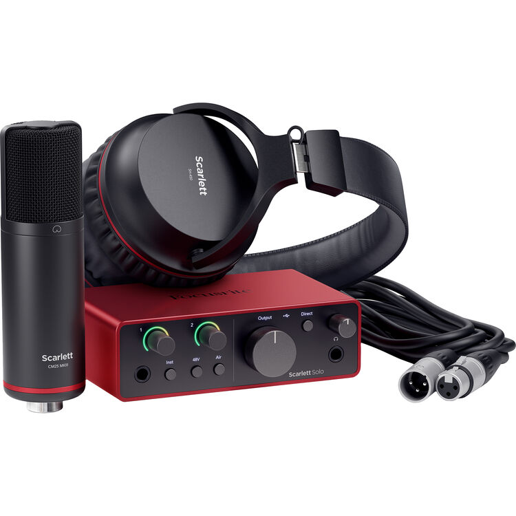 focusrite-scarlett-solo-studio-usb-c-audio-interface-with-microphone-and-headphones-4th-generation