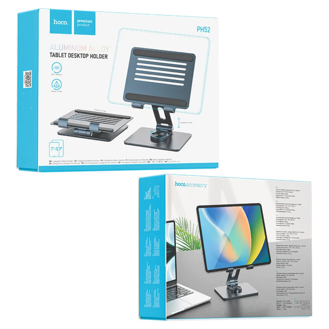 hoco-ph52-might-tabletop-holder-rotating-desktop-stand