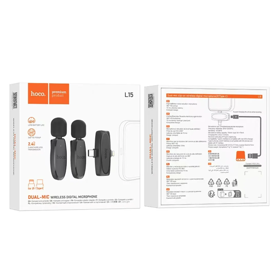 l15-dual-mic-clip-on-wireless-digital-microphoneiptype-c