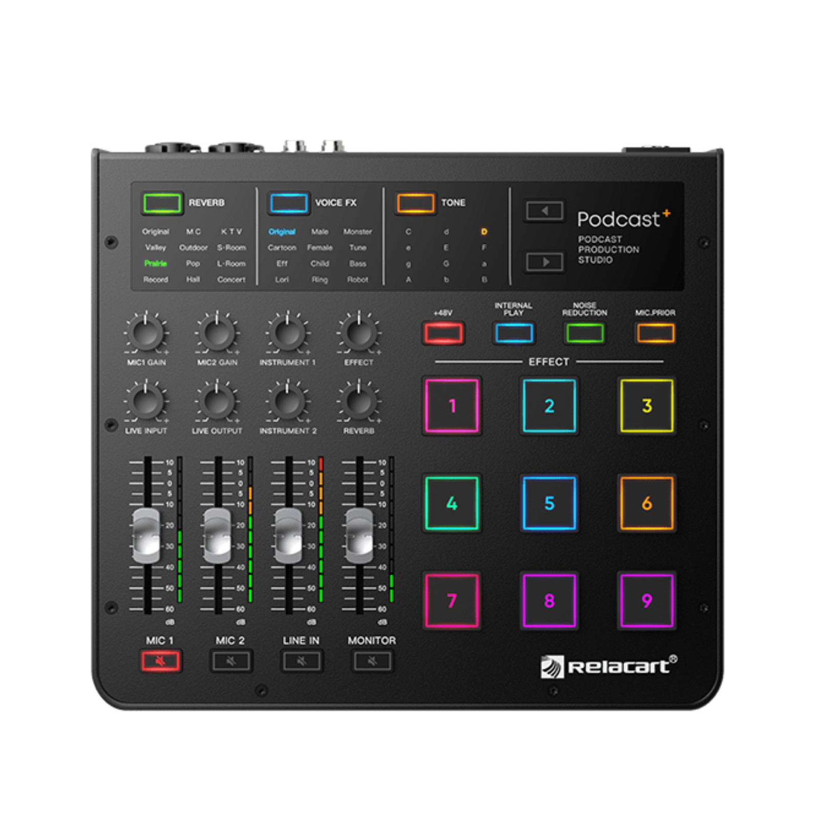 relacart-podcast-high-quality-sound-card