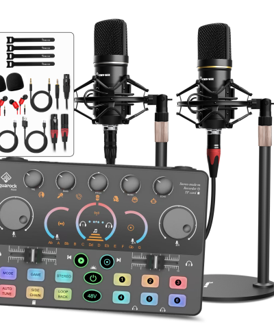 RS2i2 Podcast Equipment Bundle 2 mic Set